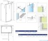 Radaway Essenza Pro White Kdj+S kabina 70x90x70cm prawa biały mat/szkło przejrzyste 10097390-04-01R/10098070-01-01/10098070-01-01